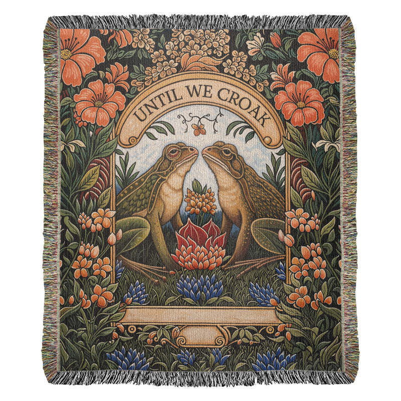 Til We Croak - Heirloom Blanket